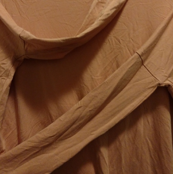 SOFT Piko peach long top - Picture 3 of 3